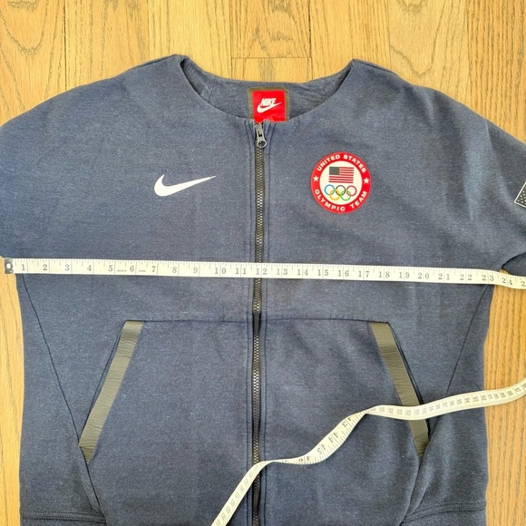 Nike Team USA Navy Blue Olympic Logo Jacket Size Large - Picture 9 of 16